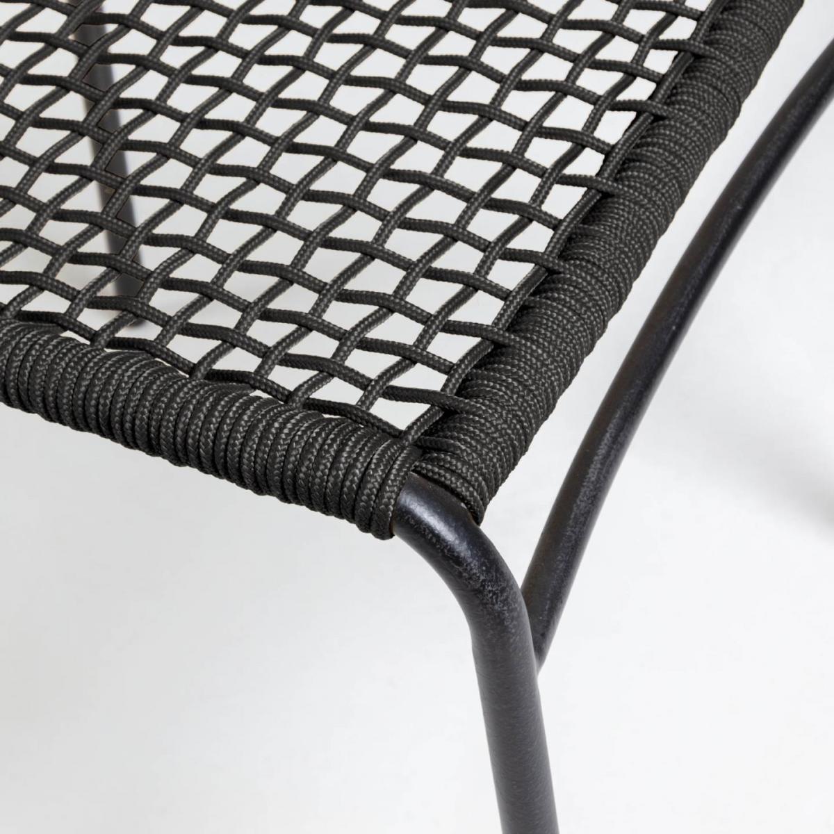 075472 Стул Mandyra черный La Forma Pradesh  - Вид №2