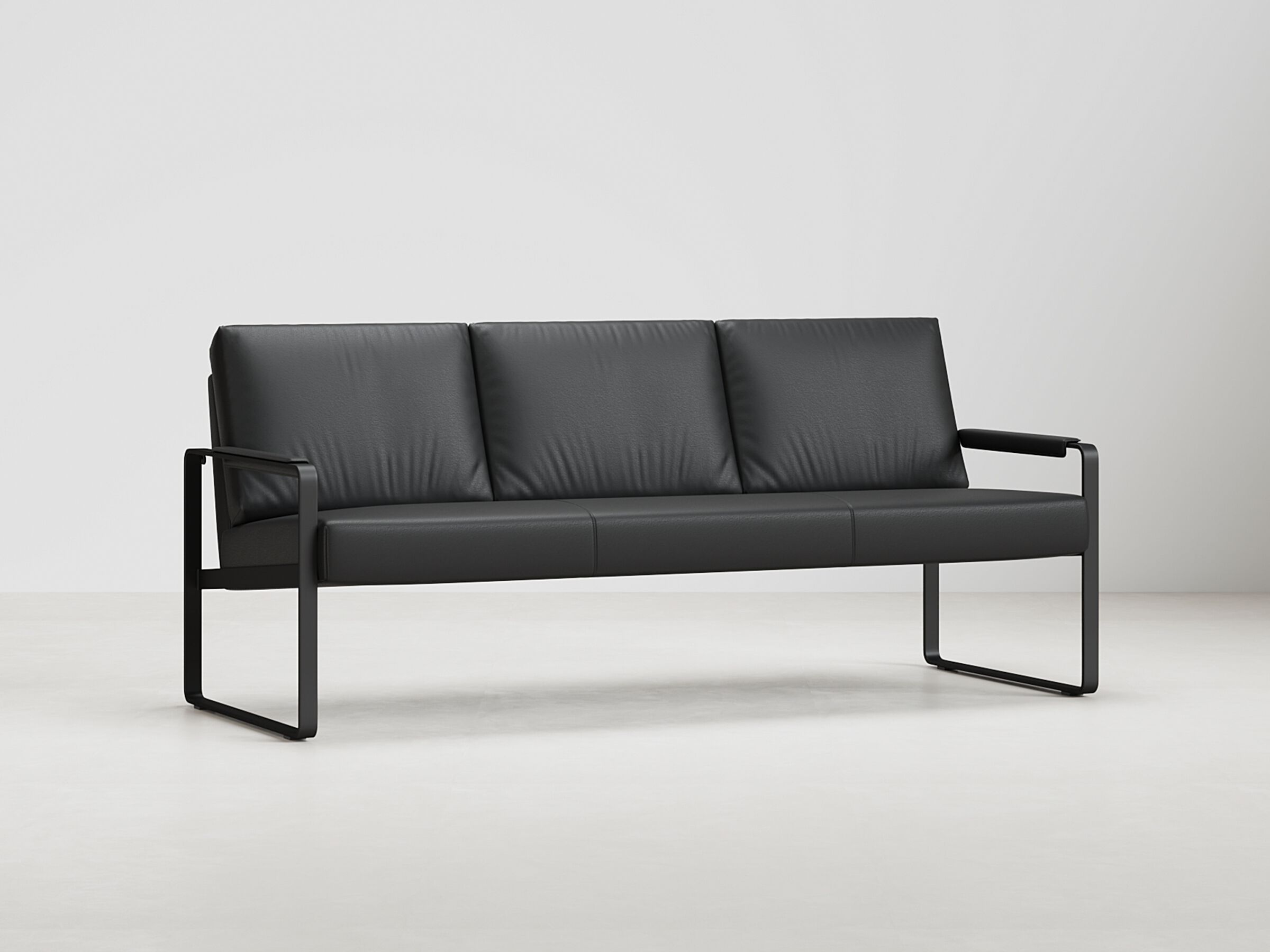 3-местный кожаный линейный диван WORKSPACE DETROIT ARCH-00104362 - Вид №1