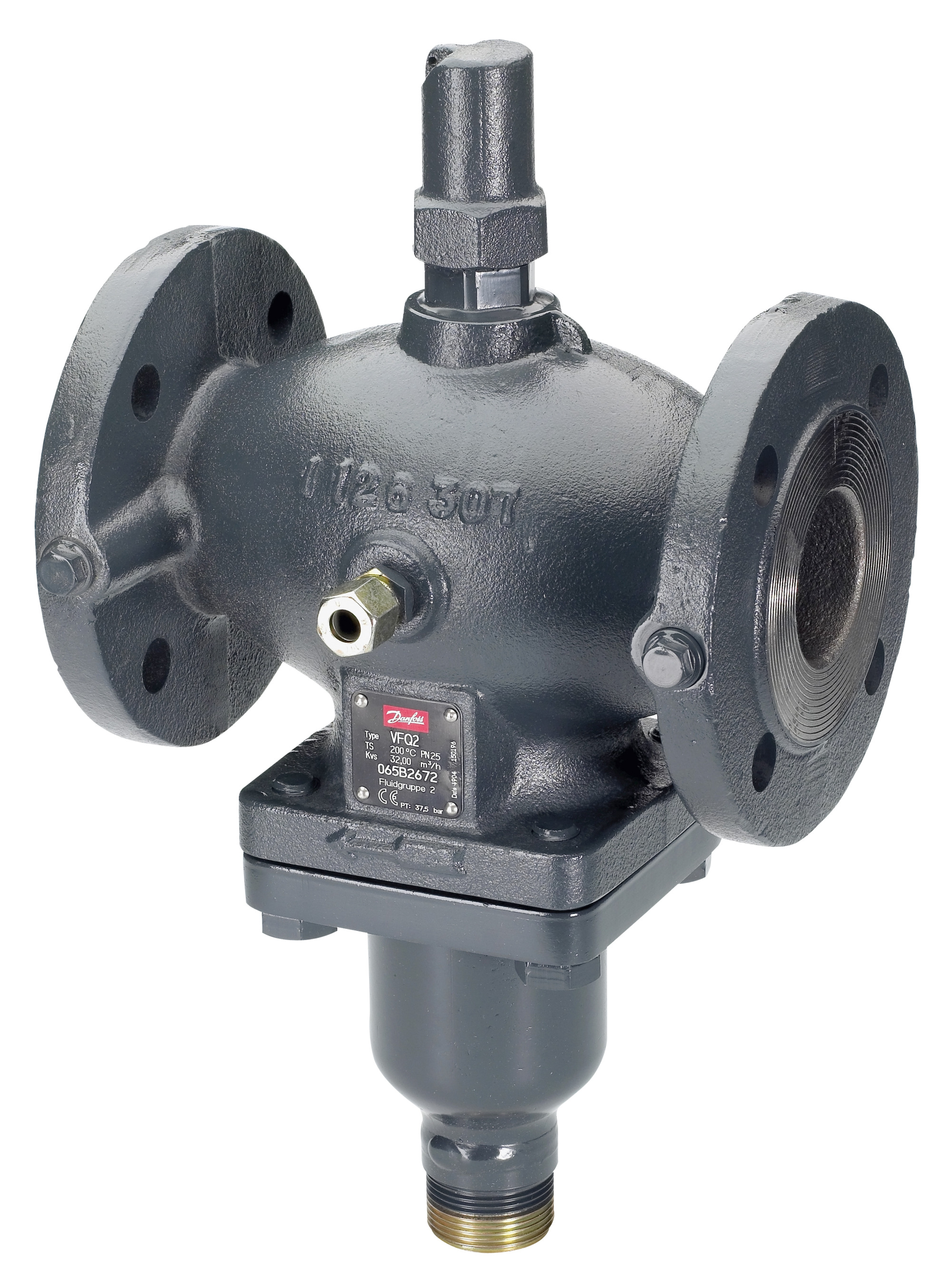 Danfoss Клапан VFQ 2 Кл. рег. универс. VFQ2 PN40 40/20 фл. 065B2681  - Вид №22