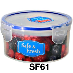 SF6-1 Контейнер пищевой круглый 500 мл Цветочная коллекция 