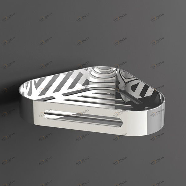 Sonia Полка-решетка угловая настенная S5-Pure Chic полиров.нерж.сталь 141517