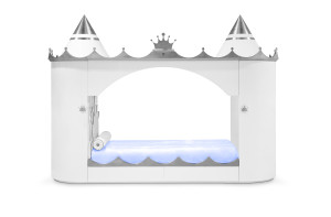 CIST318 Детская кровать домик Замок королей и королев