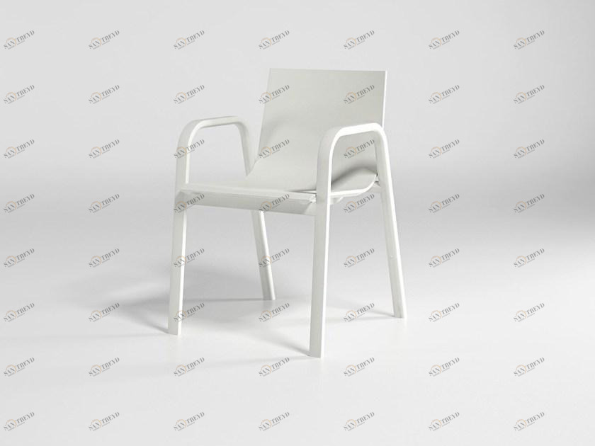 GANDIABLASCO Садовый стул из полиуретана с подлокотниками Stack sun-id-1356755