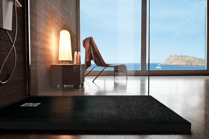 Samo Противоскользящий душевой поддон из материала Mineralmarmo® Eclettica sun-id-1447905 - Вид №1