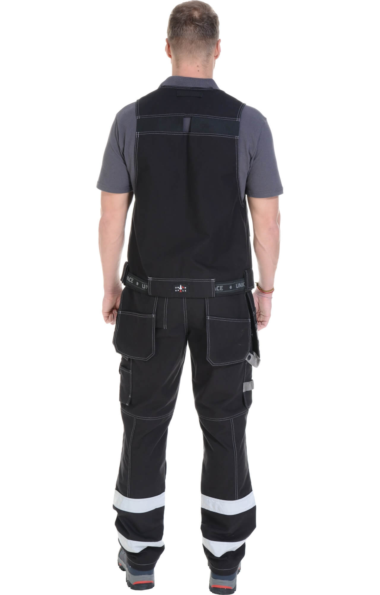 62597 Жилет  черный Union Space  Летняя спецодежда  размер 44-46  - Вид №10