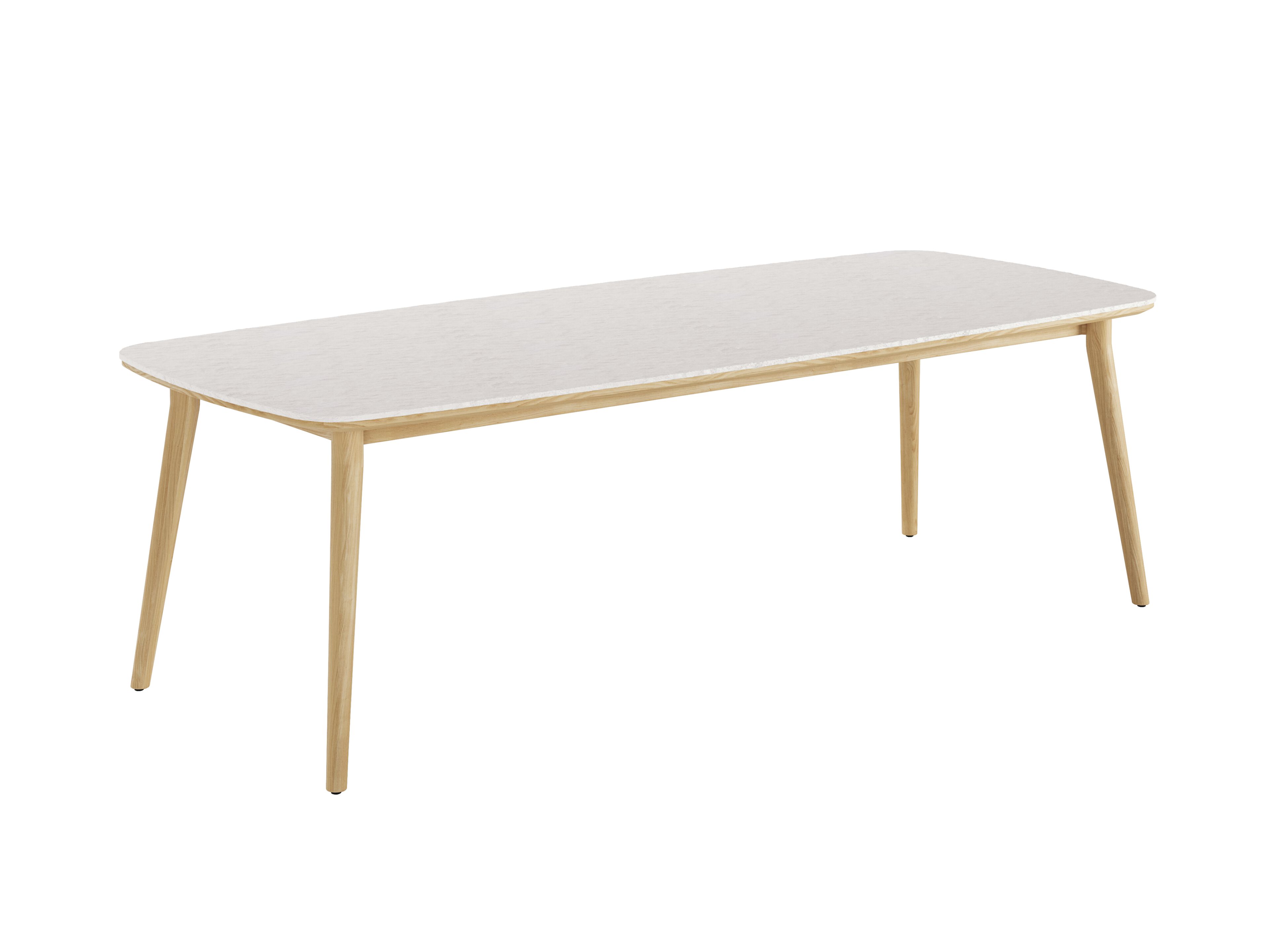 Прямоугольный керамический обеденный стол Jardinico дерево ARCH-00062109