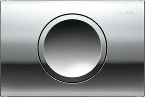 115.120.21.1 смывная клавиша DELTA11 (пластик/хром)