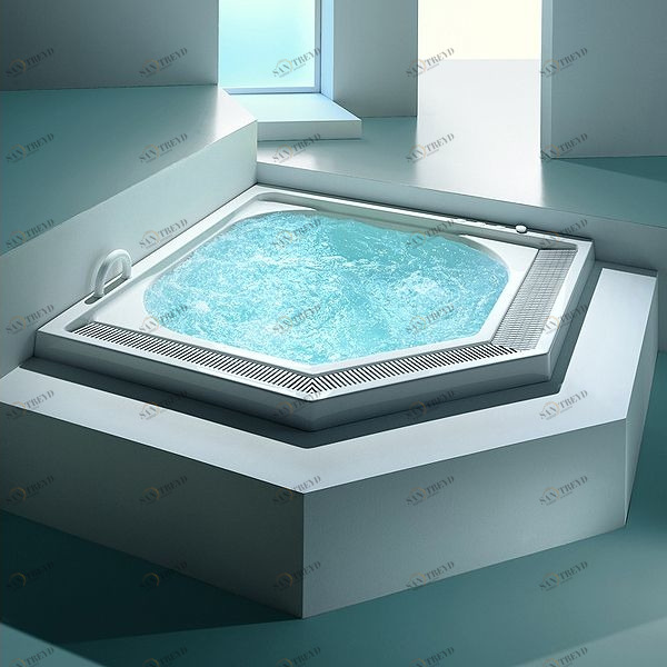 Бассейн NEVADA 190 cм с гидромассажем Delux HOESCH 670340