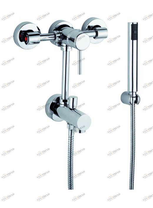 Carlo Poletti S110Z00B Смеситель внешний для ванной с душем 