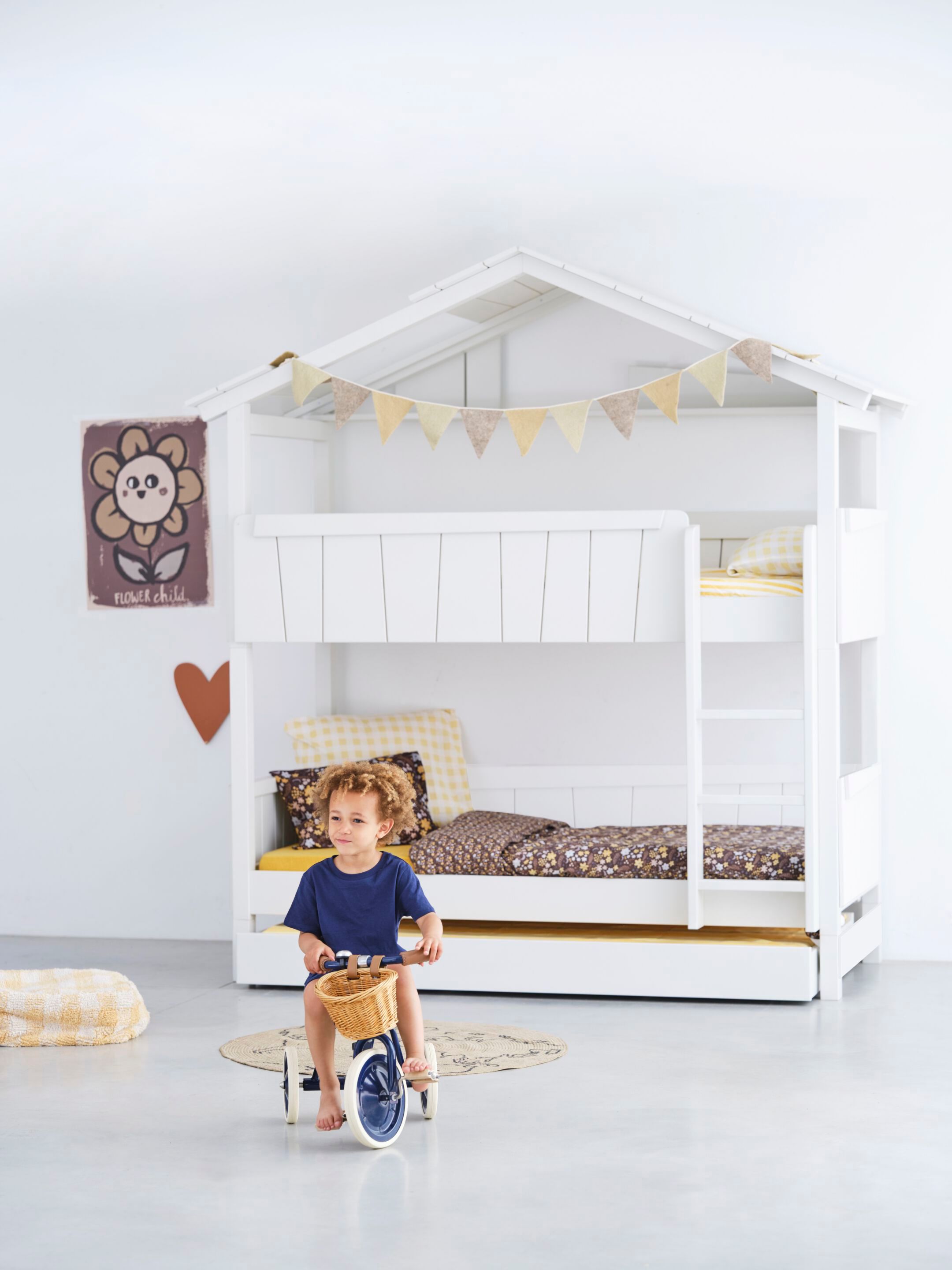 Выдвижная деревянная двухъярусная кровать Mathy by Bols STAR LIGHT ARCH-00148110 - Вид №2