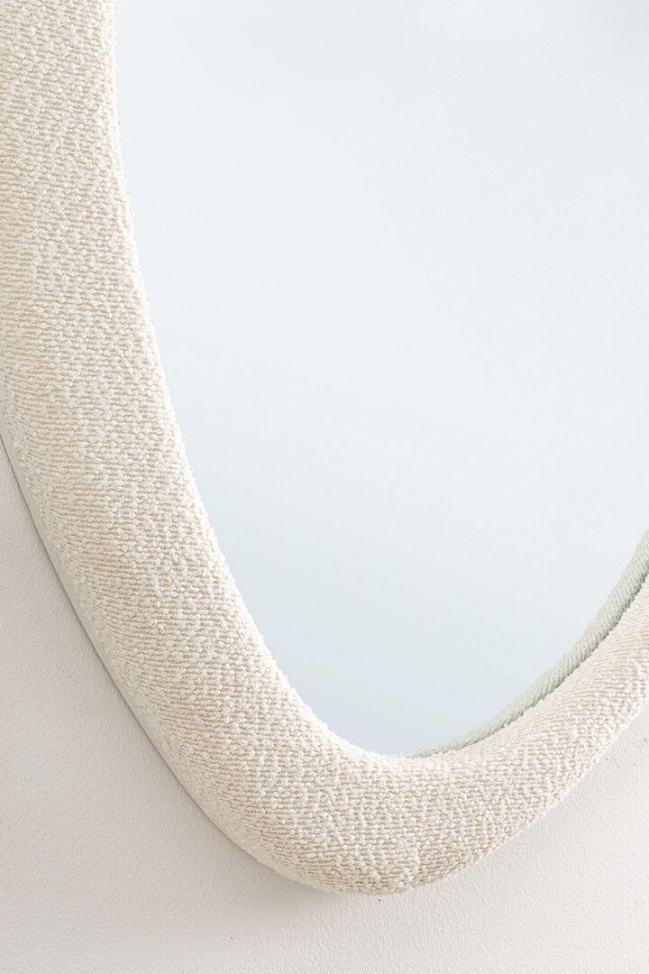 Зеркало из ткани с рамкой BIZZOTTO BOUCLÈ ARCH-00153285 - Вид №1