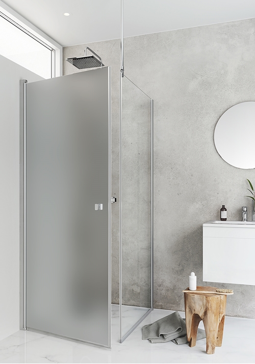 1450563 Igloo Pro Душевой Уголок Матовый / Прозрачное Стекло 70X100 Hafa Прозрачный 