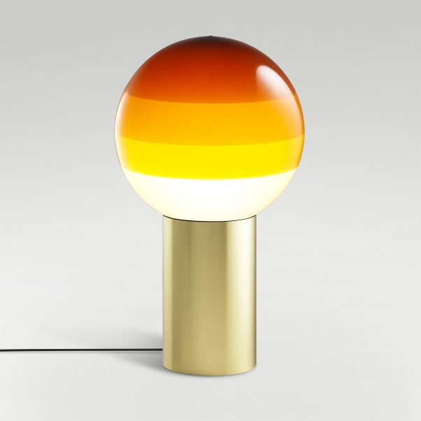 073548 Настольный светильник M оранжевый-латунь Marset Dipping Light  - Вид №1