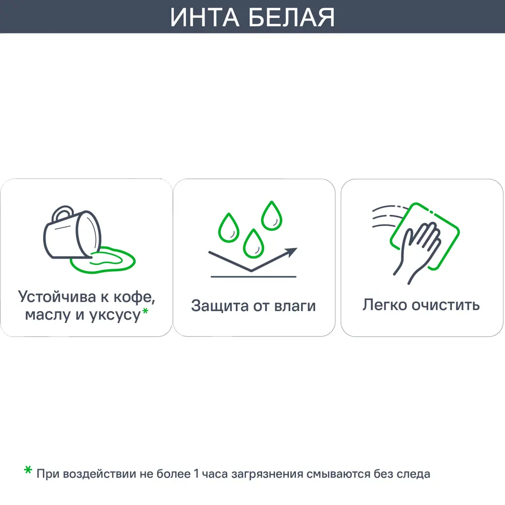 Фасад кухонного шкафа Инта 59.7x38.1 см KONSENSA ЛДСП цвет белый Инта белая STLM-2171493 - Вид №5