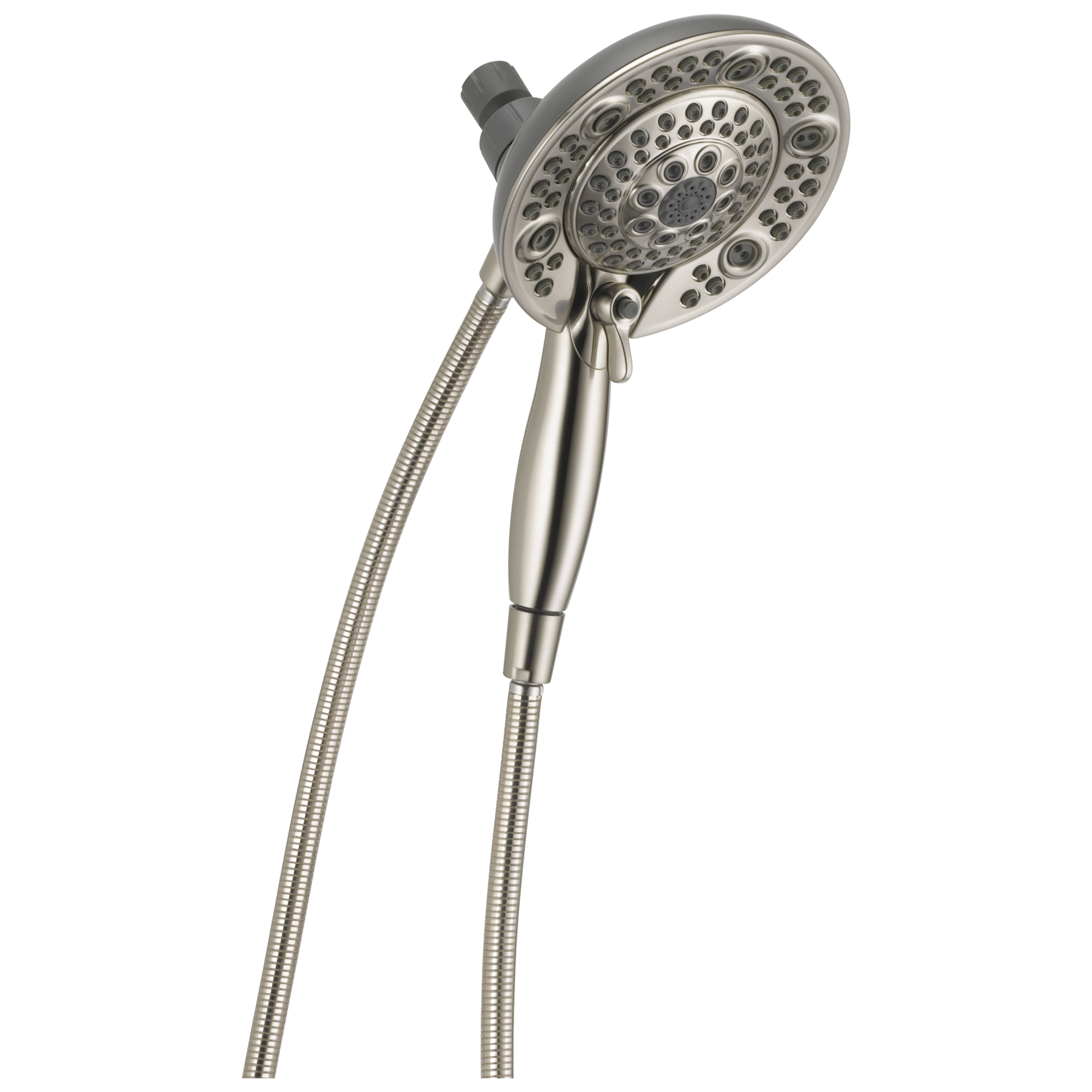 75587SN In2ition® Душ 2 в 1 с 5 настройками Delta Faucet Universal Showering Матовый никель Spotshield 