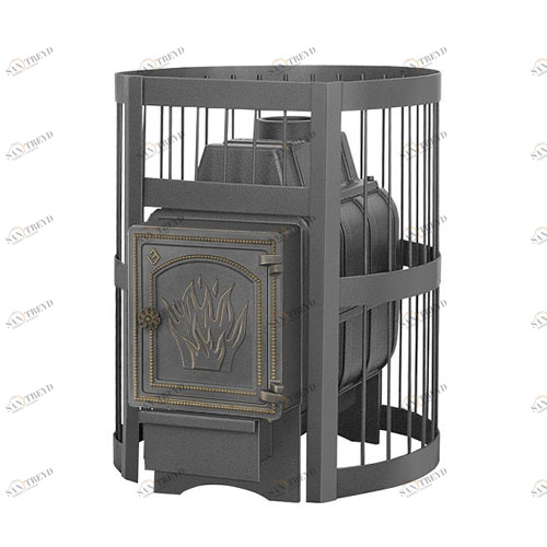 Печь для бани Везувий Легенда Стандарт 22 (ДТ-4) без выноса 4504