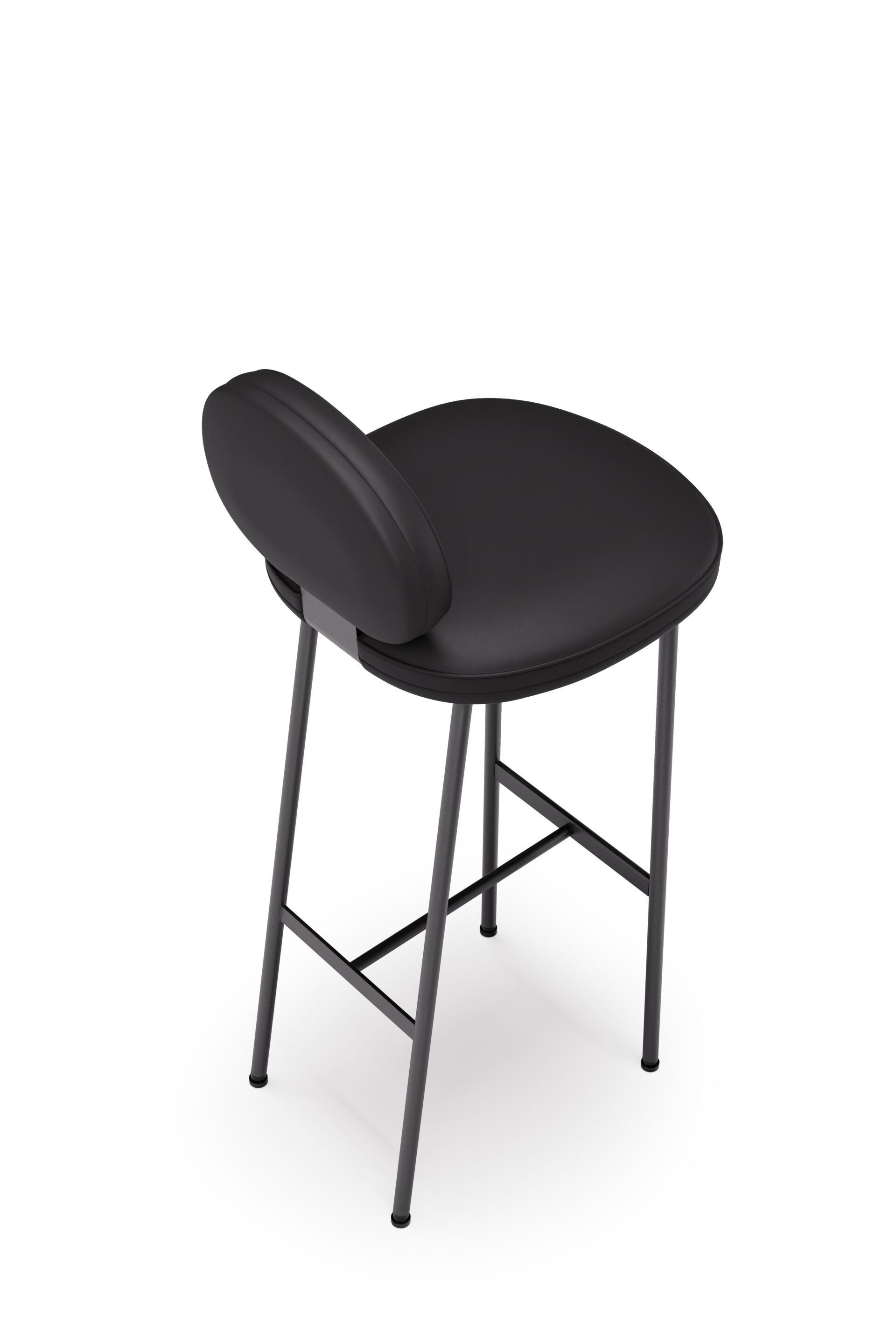 Высокий кожаный стул Living Divani Pebble ARCH-00005562 - Вид №5