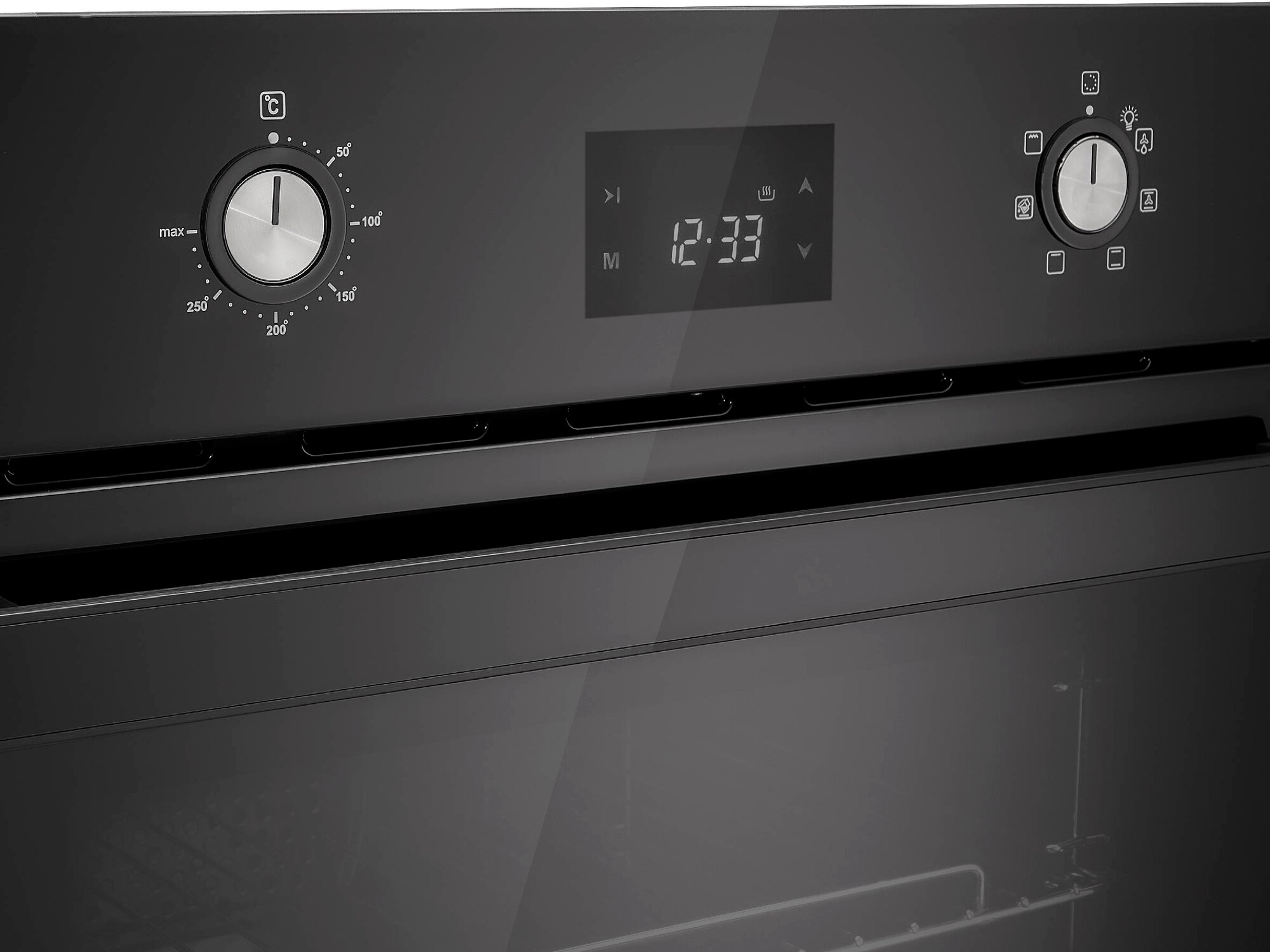 9074903 Электрический духовой шкаф Evelux EO 640 PB черный STDN-0032933 - Вид №8