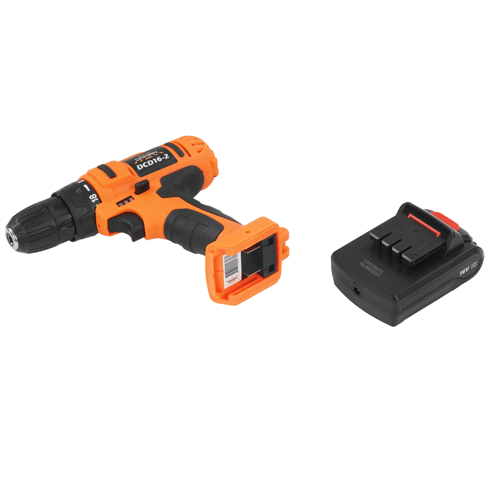 Дрель-шуруповерт DAMAN DCD16-2 9230668 BRAIT STDN-0099507 - Вид №5