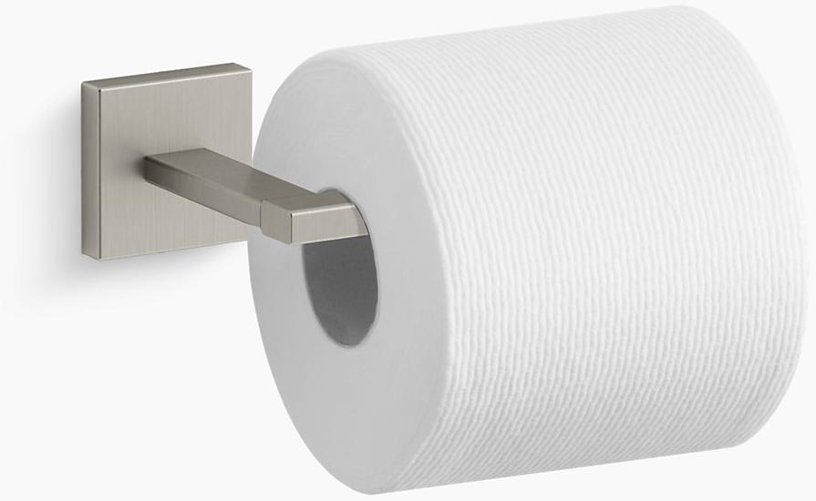 KOHLER Квадратный держатель для туалетной бумаги K-23292-BN 