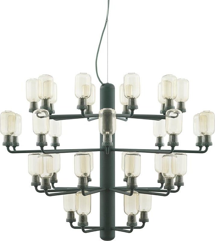 502080 Люстра Large EU Gold / Green Normann Copenhagen Amp 