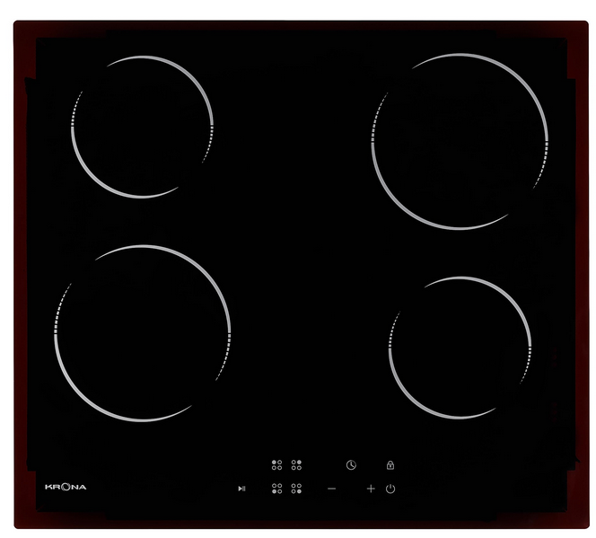 9941773 Электрическая варочная поверхность KRONA TEMPO 60 BL KRONA1 STDN-0032121