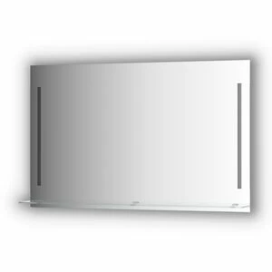 BY 2167 Зеркало с полочкой 120 cm с 2-мя встроенными LED-светильниками 11 W EVOFORM Ledline-S
