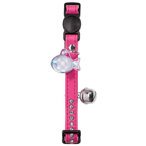 Т00020205 Ошейник для кошек Smart Modern Art Lux.роз/бел HUNTER 