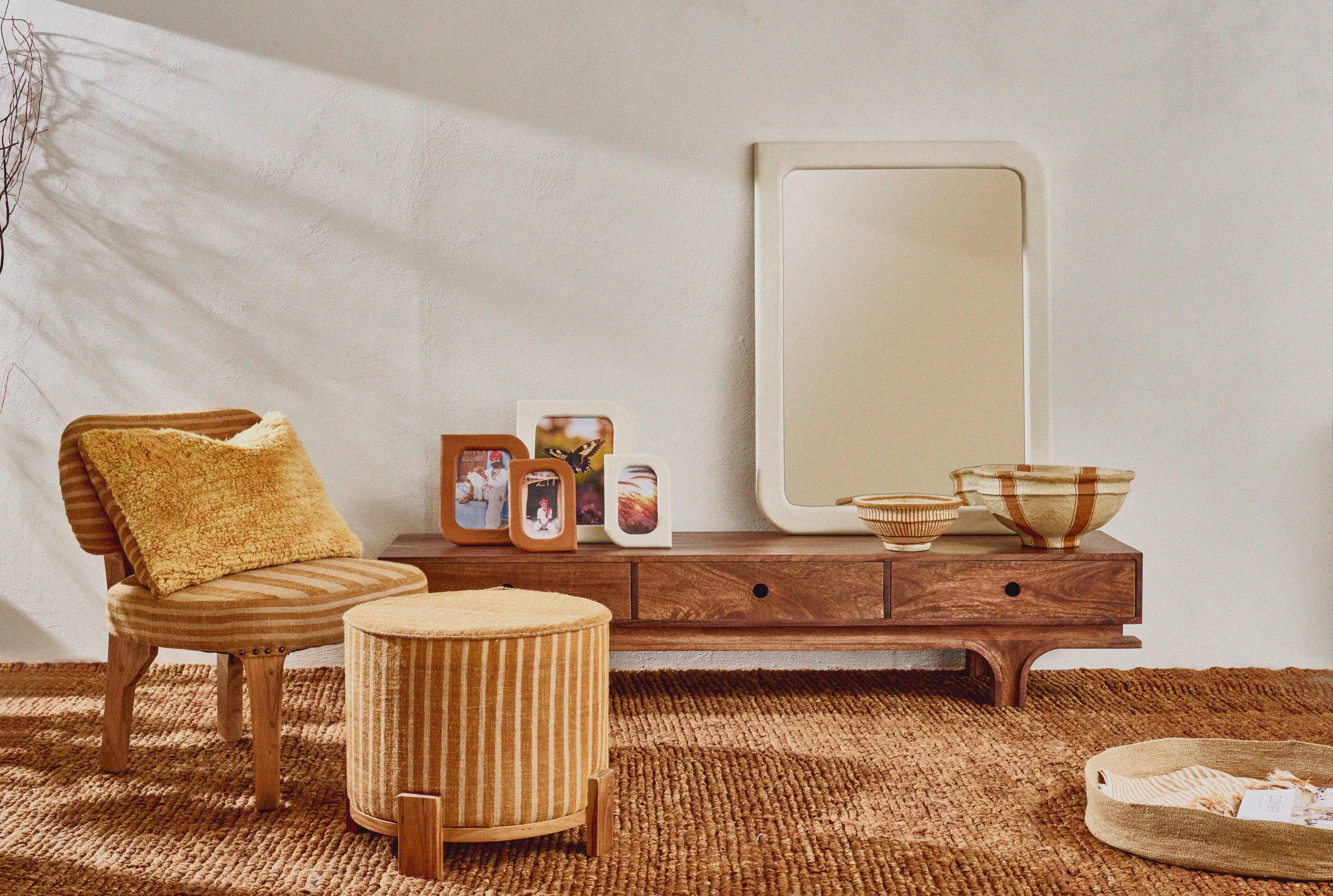 Круглый пуф из ткани POMAX Бриндизи ARCH-00092404 - Вид №5