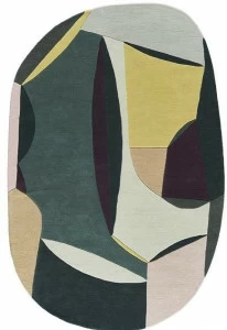 Toulemonde Bochart Овальный шерстяной коврик The designers