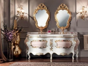 Modenese Gastone Двойная тумба под умывальник с ящиками Villa venezia