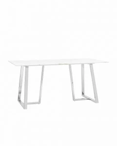 Обеденный стол белый 160х90 см "Даллас" STOOL GROUP  00-3946096 Белый
