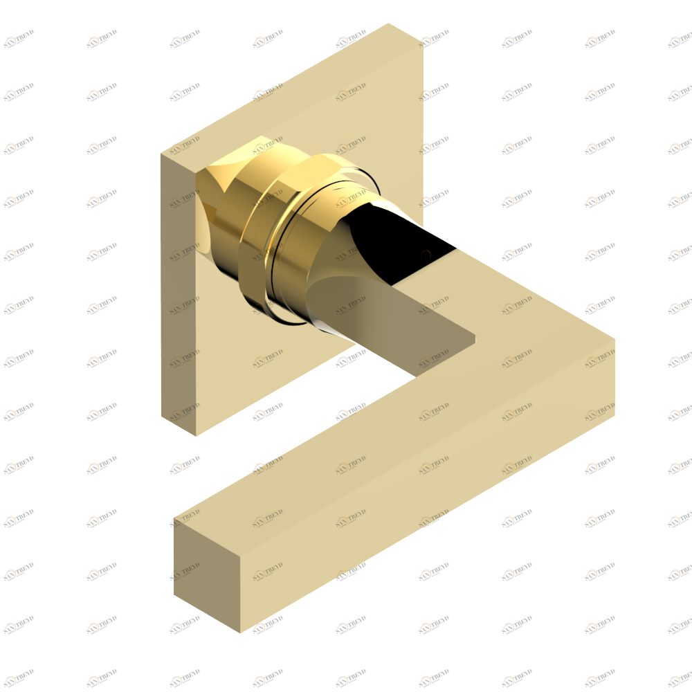 G1U-30B Маховик для встраиваемого в стену вентиля Thg-paris Beluga с рукоятками Покрытие PVD золотистый цвет G1U 30B CAT.F