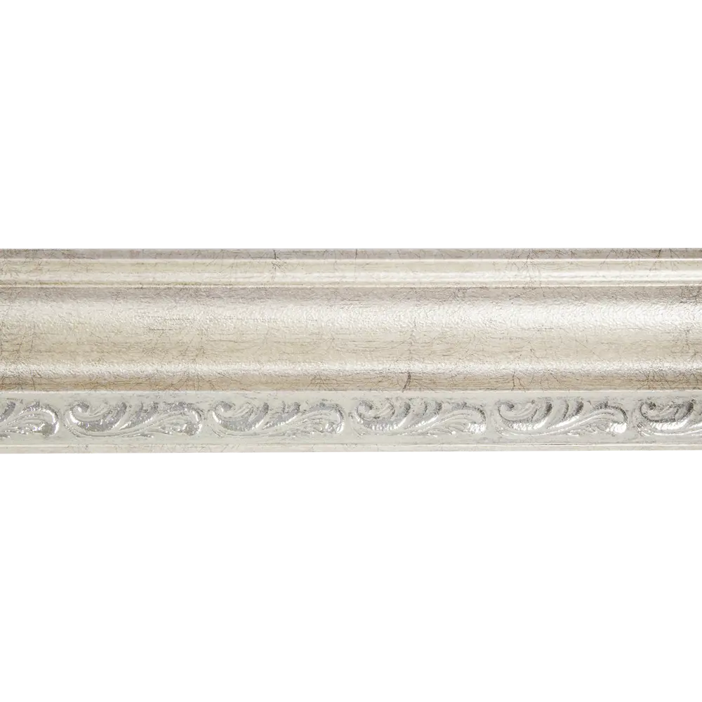 Плинтус потолочный полистирол Decomaster 148B-59 серебристый 30х45х2000 мм 17106485 STLM-2149328  - Вид №1