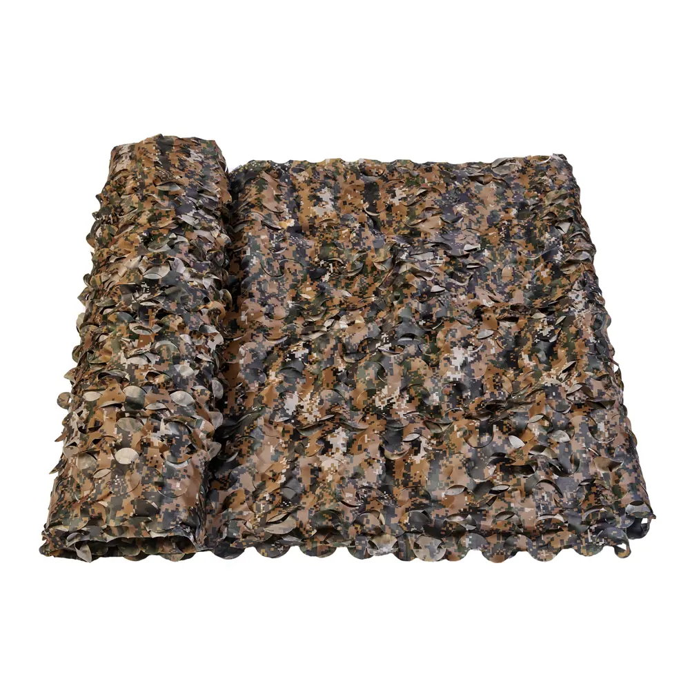 Сетка маскировочная Камуфляж лес 2x3 м черный/бежевый/зеленый НИТЕКС STLM-2023661 - Вид №3