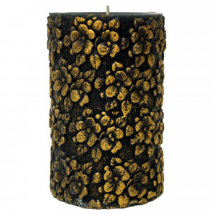 82625963 Свеча «Матиолла» малая, цвет чёрный