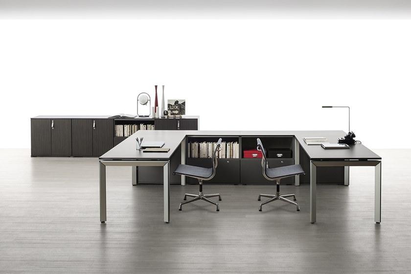 Citterio Алюминиевый стол со встроенной полкой Point sun-id-1422443 - Вид №2