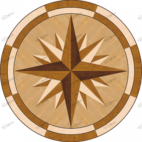 Розетка Румб Русская классика 44852