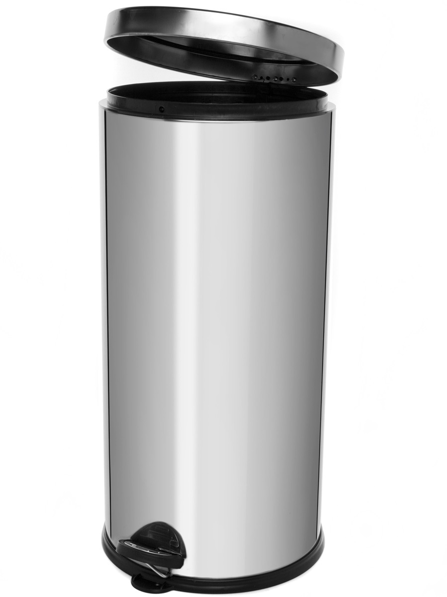 Вёдра с педалью и крышкой Cassiopea 30L Chrome NAVAKO 11508 - Вид №1