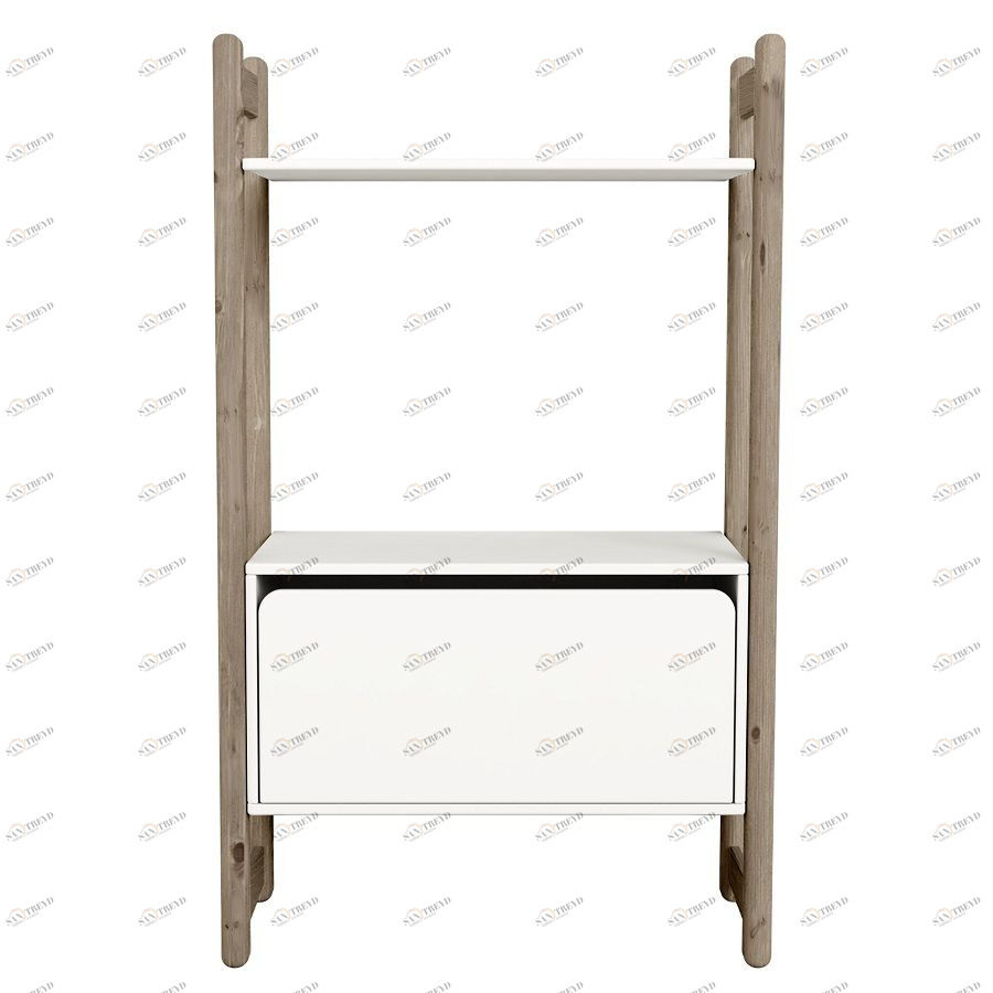 Гарнитур Midi В, 1 полка и 1 комод, коричневый Flexa 812630314