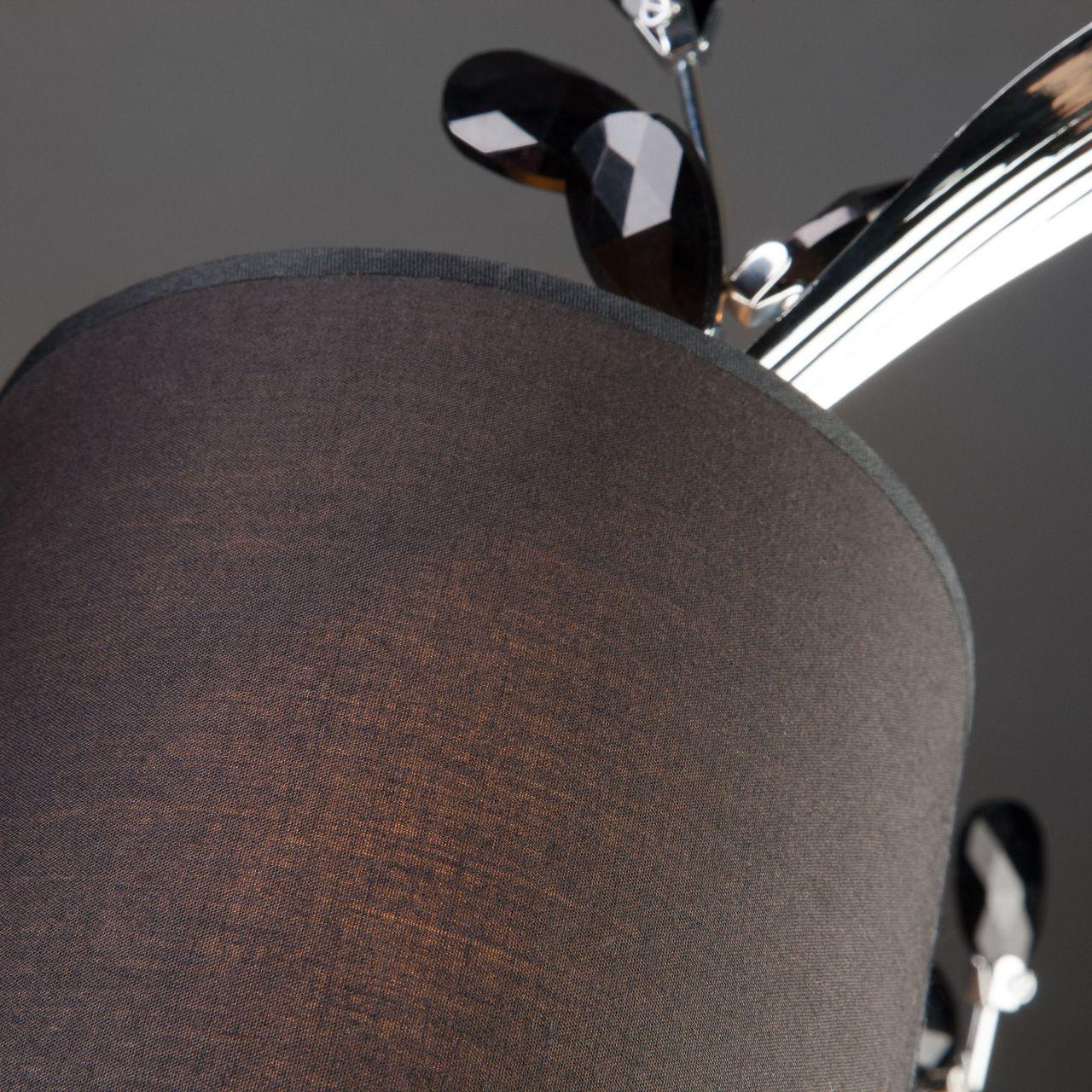 Подвесная люстра Eurosvet Florian 70071/6 хром EUROSVET FLORIAN 187552 Черный - Вид №1