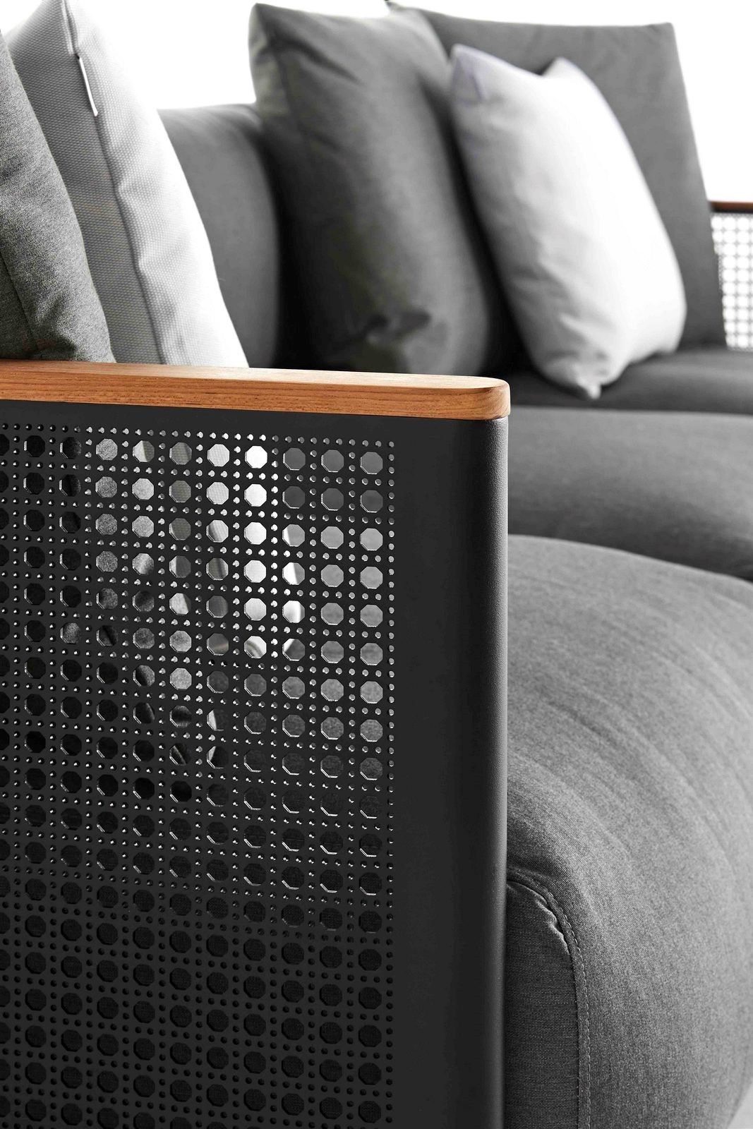 Термокрытая ткань и алюминиевый садовый диван GANDIABLASCO Bosc ARCH-00072845 - Вид №5