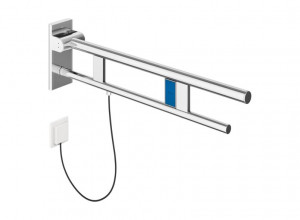 900.50.14740 Двойной шарнирный опорный рельс, конструкция a HEWI Stützen