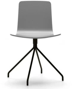 Viccarbe Лаковое кресло на деревянной эстакаде Klip