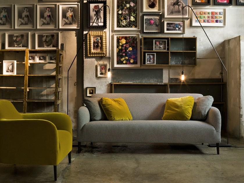 Verzelloni 2-х местный тканевый диван со съемным чехлом Divanitas sun-id-1433565 - Вид №2