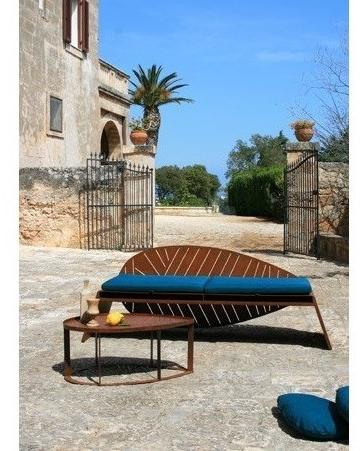 TrackDesign 2-местный садовый диван из стали Corten ™ Lila Dp0103000  - Вид №3