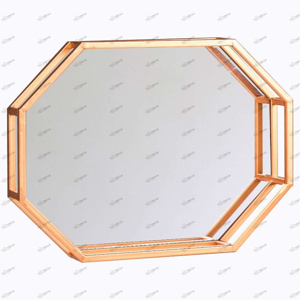 Зеркальный поднос «Калипсо» BYOBJECT ЗЕРКАЛЬНЫЕ 130119 Золото Object Desire 