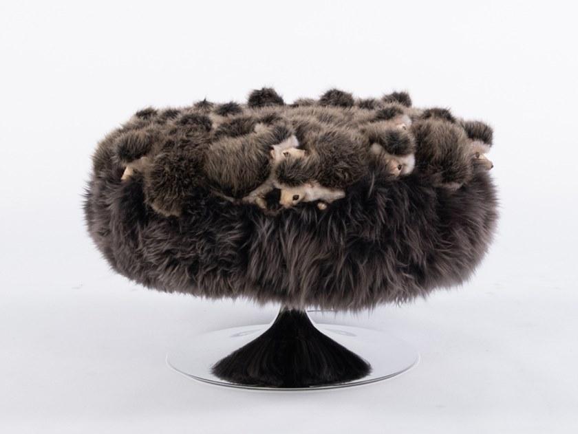 APCOLLECTION Пуф обитый полиэстером sun-id-1364464 - Вид №1