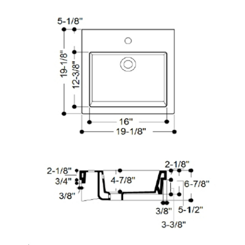 41864 Накладная раковина под столешницу  овальная Santreyd  - Вид №1