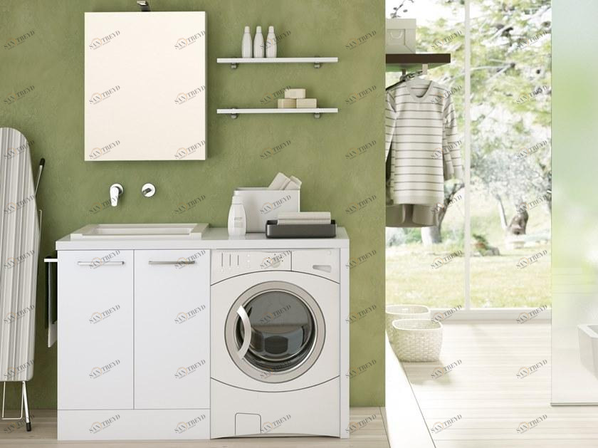 BMT Постирочный шкаф для стиральной машины Double sun-id-1397146